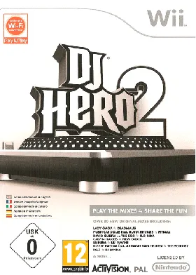 DJ Hero 2 box cover front